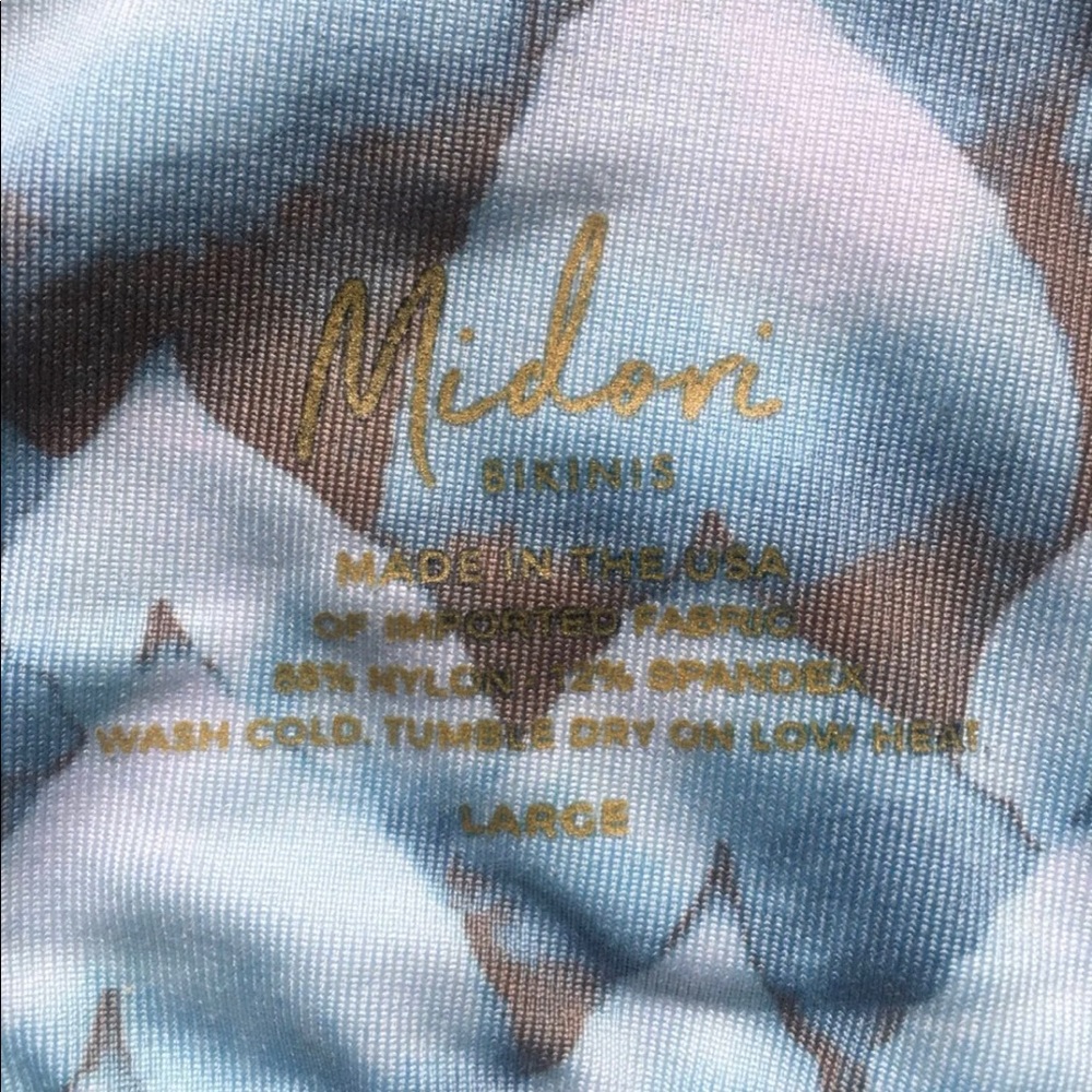 SOLD. Midori Siren Top - Agave Print - Picture 3 of 3
